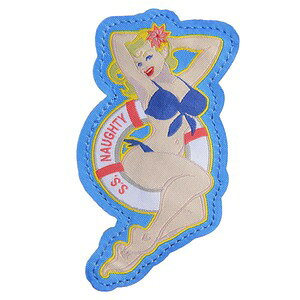 �~���X�y�b�N�����L�[ �p�b�` SS Naughty Pinup �x���N���t�� �~���^���[�p�b�` �~���^���[���b�y�� �A�b�v���P MIL-SPEC MONKEY Morale Patch �s���i�b�v �X���[�u�o�b�W ���b�y�� �h�J �G���u����