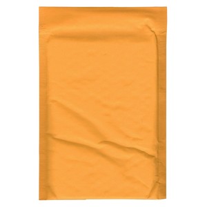 壊れやすい物 傷を付けやすい物に最適なクッション封筒 クッション封筒 B5サイズ 倉庫 テープ付 オレンジ 梱包資材 梱包用品 発送資材 荷造り用品 1枚 荷造り資材 返品不可