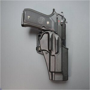 ベレッタ92 有名な M9A1 92A1用のCQCホルスター BLACKHAWK LV1ホルスター スポーツスター Beretta M92F ブラックホーク CQC 超激安特価 BHI ヒップホルスター ベルトホルスター ベレッタ 拳銃嚢