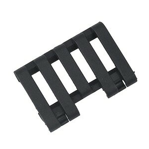 WADSN [&[gR[hJo[ 20mm sJeBj[[p o[ MP02007-BK Y Rail Cover with Wire Loom 5-slot 5Xbg P[u C[ z S CJo[ Kp[c JX^p