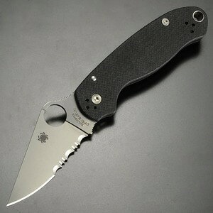 Spyderco ܂肽݃iCt Para3 Teu[h G-10 RvbVbN gn C223G XpC_R p3 tH[fBOiCt ܂݃iCt ܂ݎiCt ܂肽ݎiCt t