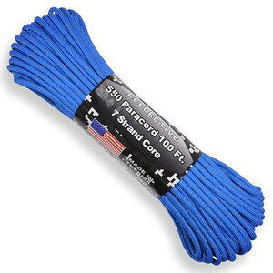 ATWOOD ROPE ���ˍ� 550�p���R�[�h �^�C�v3 �u���[ [ 30m ] �A�g�E�b�h���[�v ARM Reflective ���p Blue �� ���t���N�e�B�u ���[�v �p���V���[�g�R�[�h �j �C�R �C�Ђ� �V���[���[�X �h�� 550�R�[�h �i�C��