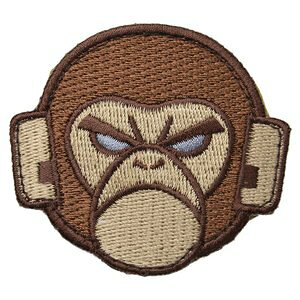 MIL-SPEC MONKEY �����L�[�w�b�h ���S�p�b�` �x���N���t�� [ �A���b�h ] MSM �~���X�y�b�N�����L�[ HEAD LOGO �~���^���[���b�y�� �~���^���[�p�b�` �A�b�v���P TACTICAL TAILOR �^�N�e�B�J���e�C���[ �X