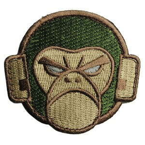 MIL-SPEC MONKEY �����L�[�w�b�h ���S�p�b�` �x���N���t�� [ �t�H���X�g ] MSM �~���X�y�b�N�����L�[ HEAD LOGO �~���^���[���b�y�� �~���^���[�p�b�` �A�b�v���P TACTICAL TAILOR �^�N�e�B�J���e�C���[ 