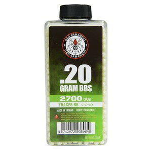 G&G g[T[BBe 0.20g O[ 2700 Tracer BB G-07-264 ARMAMENT ToQ[ GAK gCK GA\tgK BBe r[r[e