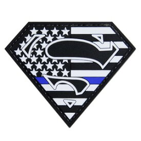 SHELLBACK TACTICAL ミリタリーワッペン SUPERMAN SHIELD スーパーマンシールド SBT-P10037 [ フルカラー ] ミリタリーパッチ アップリケ スリーブバッジ 国旗ワッペン 国旗パッチ ナショナルフラッグ National flag