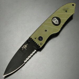 Hoffner Knives ܂肽݃iCt Snap {V-10XeX ATA01 [ ubN&O[ ] zti[iCt Linerlock Xibv Ci[bN ܂݃iCt ܂ݎiCt ܂肽ݎiCt 