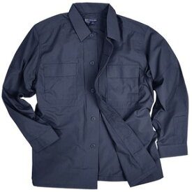 5.11タクティカル TDUシャツ 長袖 リップストップ 72002 [ ダークネイビー / Mサイズ ] 511 5.11Tactical ミリタリーシャツ 長袖シャツ ロングTシャツ アーミーシャツ アサルトシャツ 軍服 戦闘服 BDU