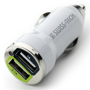 SWISS+TECH VK[\Pbg USBA_v^[ fA|[g 12VCSWH-USB2 XCXebN  [d 12V USB|[g J[`[W[ ԍڏ[d ϊ `FW[ ԗp ԗp ԗpi J[ObY 