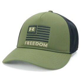 UNDER ARMOUR メッシュキャップ Freedom Trucker Hat メンズ 1351640 [ オリーブドラブ ] アンダーアーマー UA フリーダムトラッカー 野球帽 帽子 ベースボールキャップ 通販 販売 LE装備