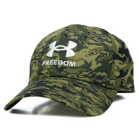 UNDER ARMOUR キャップ FREEDOM BLITZING バロックグリーン 1362236 [ バロックグリーン / M/Lサイズ ] アンダーアーマー 野球帽 帽子 ベースボールキャップ メンズ 通販 販売 LE装備