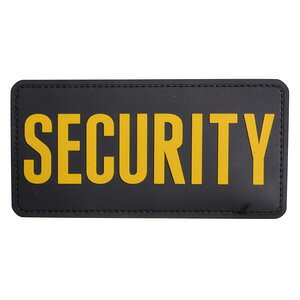 �~���X�y�b�N�����L�[ �p�b�` SECURITY �x���N���t�� PVC�� [ S�T�C�Y / �u���b�N&�S�[���h ] MIL-SPEC MONKEY MSM ���b�y�� �A�b�v���P �x�� �ۈ��� �~���^���[ �T�o�Q�[ �|���X���b�y�� LE���� �x�@��