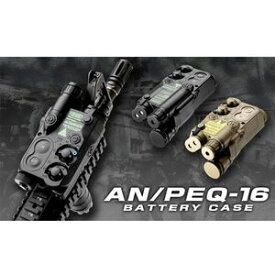 東京マルイ バッテリーケース PEQ-16 ミニSバッテリー対応 [ フラットダークアース ] TOKYO MARUI PEQ16 ペック16 バッテリー収納 20mmレール ニッケル水素 Lipo リポ 電池ケース