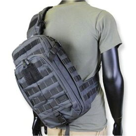 5.11タクティカル スリングバッグ 56964 バックパック RUSH MOAB-10 [ ダブルタップ ] 5.11Tactical リュックサック ナップザック デイパック カバン かばん 鞄 ミリタリー ミリタリーグッズ サバゲー装備 ワンショルダー ショルダーバッグ 斜め掛けバッグ