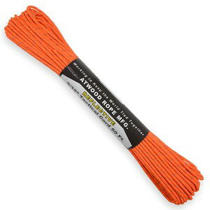 ATWOOD ROPE ^NeBJR[h ˍ 15m lIIW AgEbh[v tNeBu R [v CЂ CR neon orange iCR[h Ђ ~^[R[h pR[h ToCoR