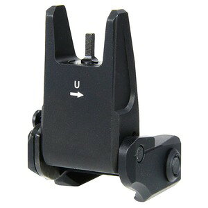 LEAPERS UTG PRO �t�����g�T�C�g AR15�p �t���b�v�A�b�v�� TLUFS55 ���[�p�[�Y �o�b�N�A�b�v�T�C�g �A�C�A���T�C�g �Ɛ� �Ɩ� �Ə��� ���A�T�C�g �����T�C�g �S�T�C�g
