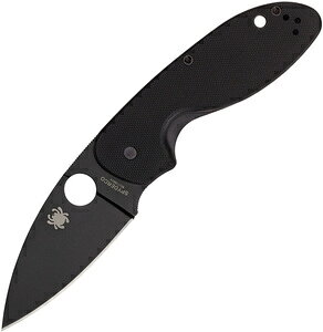 Spyderco ܂肽݃iCt EFFICIENT GtBVGg n ubNu[h G10nh C216GPBBK XpC_R tH[fBOiCt ܂݃iCt ܂ݎiCt ܂肽ݎiCt t