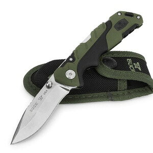BUCK KNIVES 折りたたみナイフ Small Folding Pursuit ロックバック 0661GRS フォールディングナイフ 折り畳みナイフ 折り畳み式ナイフ 折りたたみ式ナイフ フォルダー 折畳ナイフ 折畳みナイフ 折畳式