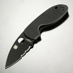 Spyderco ܂肽݃iCt EFFICIENT GtBVGg gn ubNu[h G10nh C216GPSBBK XpC_R tH[fBOiCt ܂݃iCt ܂ݎiCt ܂肽ݎiCt 