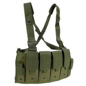 MIL-TEC �`�F�X�g���O AK47�}�K�W�� 4�{���[ �I���[�u�h���u 13532001 �~���e�b�N �x�X�g �}�O�|�[�` �}�K�W���|�[�` �}�O�L�����A �}�K�W���L�����A AK-47 AKM AK74 AK-74 Chest Rig ���[�h�L�����A���O �^