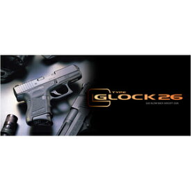 東京マルイ ガスブローバック Glock 26 サブコンパクト グロック GLOCK26 | TOKYO MARUI ハンドガン 抹消 ピストル ガス銃 18才以上用 18歳以上用 オートピストル 自動拳銃 自動式拳銃 オートマチックピストル 遊戯銃 ガスガン