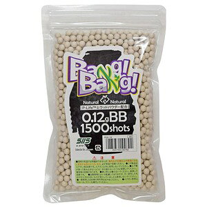 SIIS BB�e Bang! Bang! 0.12g 1500������ PGB-04 �G�X�c�[�G�X �r�[�r�[�e ���{�� ���Y Made in Japan BB�e�� BB�� BB�o���b�g BB�V���b�g 6mmBB�e 6mm�e �r�[�r�[�_�� BB�_��