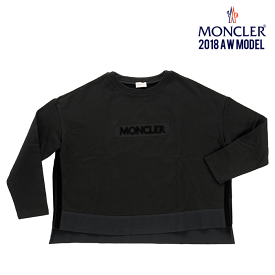 モンクレール レディース Moncler 80545 00 809BE 999 ブラック トレーナー(otr2927)