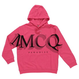 【アウトレット】McQ By Alexander McQueen マックキュー アレキサンダー マックイーン Boyfriend Hoodie 481637RLH43 レディース ロゴ プリント スウェット otr3108