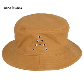Acne Studios アクネ ストゥディオズ Buk A Twill C40034 ONE メンズ レディース バケットハット 帽子 ブラウン 茶 ユニセックス 男女兼用(as0004)