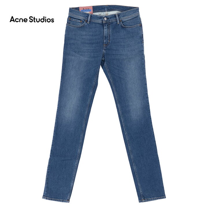 楽天市場 Acne Studios アクネ ストゥディオズ North Mid Blue 30y176 140 メンズ デニム ジーンズ パンツ ズボン ブルー 青 As0012 リパブリック