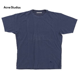 【楽天スーパーSALE価格】Acne Studios アクネ ストゥディオズ Edan Emb BL0029 メンズ Tシャツ トップス 半袖 クルーネック 無地 コットン 綿(as0034)