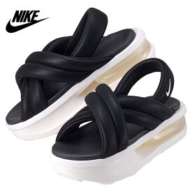 NIKE ナイキ W AIR MAX ISLA SANDAL エアマックス アイラ サンダル FJ5929 002 レディース ストラップ サンダル 厚底 バイカラー ツートンカラー ブラック 黒 セイル 白系 nike1979