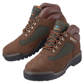 Timberland ティンバーランド FIELD BOOT WP L/F MID BOOT TB 0A18A6 D47 フィールドブーツ メンズ ダークブラウン ヌバック ビーブロ tmb0002