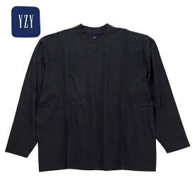 YEEZY GAP ENGINEERED BY BALENCIAGA イージー ギャップ バレンシアガ LONG SLEEVE T-SHIRT 537288-04-1 メンズ ロングTシャツ 長袖 黒 くすみブラック yzy0006