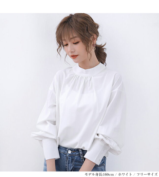 楽天市場】【55%OFF！3点購入クーポンで】トップス ブラウス 長袖  
