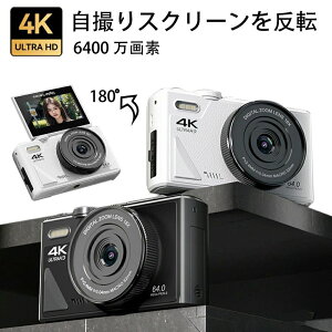�f�W�^���J���� wifi�Ή� 4K 3�C���` IPS���� 6400����f 180�x���] �X�N���[�� ���B��J���� 1080P����B�e18X�f�W�^���Y�[�� AF�@