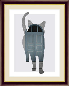 G A[gzG R i܂ ݂jDoor 42×34cm
