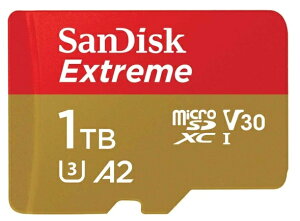 yTfBXNKiz SanDisk microSD 1TB UHS-I U3 V30 ő130MB/s Full HD & 4KExtreme SDSQXAV-1T00-GH3MA VpbP[W \bhXe[ghCu 