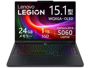 y\OLED{RTX5060ځzm{ Lenovo Legion5i Gen10 15.1^WQXGA OLED Q[~Om[g Corei7-14700HX 24GB 1TBSSD GNvXubN Vi  Ki