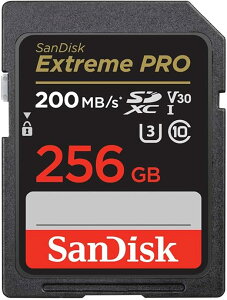 yőǎ200MB/s UHS-IΉzSanDisk TfBXN Extreme SDXCJ[h 256GB COo[W Class10 U3 V30 4KBe ϋv UHSXs[hNX ] fW^J rfIJp SDSDXXD-