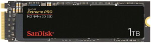 SanDisk TfBXN SSD M.2-2280 / Extreme Pro 1TB / PCIe Gen3 NVMe / [J[5Nۏ/ SDSSDXPM2-1T00-G25@Ki Vi 