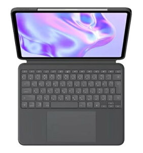 yVizLogicool Combo Touch iPad Pro 13C` M4Ή L[{[hP[X iK1276GRA gbNpbh {z O[ I