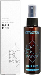 【テラヘルツ×アデノシンで頭皮活性】B.C.FORCE メンズ スカルプ ヘアケア スプレー 120mL 男性用 化粧水 頭皮ケア 抜け毛対策 育毛促進 薄毛 ふけ かゆみ 保湿 120mL 正規品 送料無料 新品
