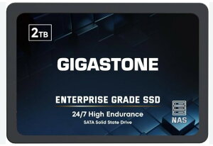 GIGASTONE 2TB NAS SSD 2.5 SATA III TLC 3D NAND^NAS ϋv 24h^p RAIDΉ I