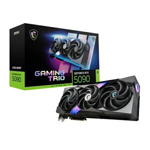 MSI GeForce RTX 5090 32G GAMING TRIO OC^32GB GDDR7^PCIe 5.0^nCGhQ[~ONGC^[OtBbN{[h