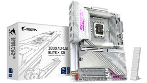 yŐVZ890`bvZbgځzGIGABYTE Z890 A ELITE X ICE ATX}U[{[h LGA1851Ή DDR5Ή Wi-Fi7 2.5GbE PCIe5.0 M.2×5 ϋv݌v FzCg PC