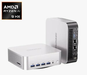 GEEKOM A9 MAX �~�jPC Ryzen AI 9 HX 370 32GB SSD2TB Windows11 Pro Radeon 890M Wi-Fi7 Bluetooth5.4 2.5G LAN ���^AI PC �~�j�f�X�N�g�b�v