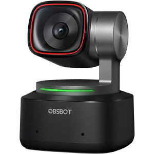 �yAI�����ǔ��E���掿4K�zOBSBOT Tiny 2 AI���� PTZ �E�F�u�J���� 4K UHD �I�[�g�g���b�L���O �W�F�X�`���[���� USB-C WEB�J���� �z�M �e�����[�N