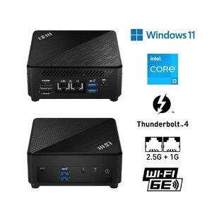 MSI CUBI-5-12M-470JP Core i3-1215U/8GB/256GB SSD Windows 11 Pro �����^�f�X�N�g�b�vPC