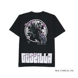 ゴジラ 火消魂 桜UV TEE